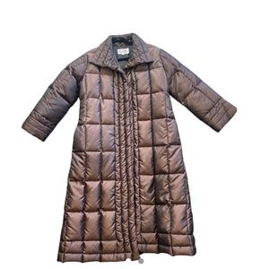 Vintage Bill Blass Puffer Trench